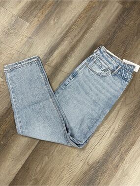 American Eagle Outfitters Light Blue Straight Leg Jeans